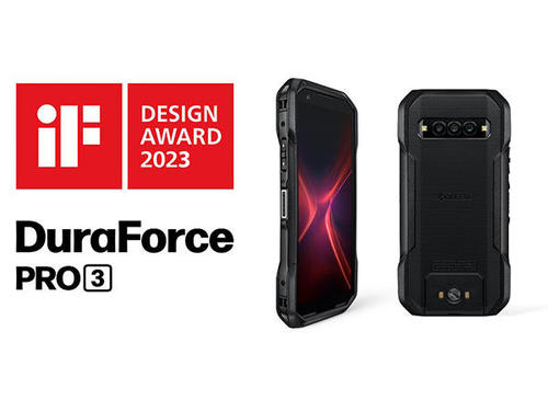 Kyocera DuraForce PRO 3 Rugged Smartphones Earns iF DESIGN AWARD 2023