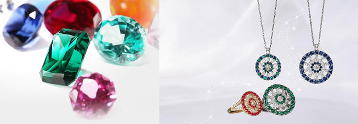 Photo: Kyocera's CRESCENT VERT jewelry brand began in 1975.