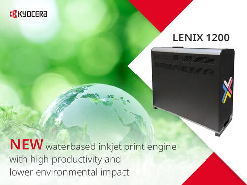 >Kyocera's New LENIX 1200 Inkjet Engines