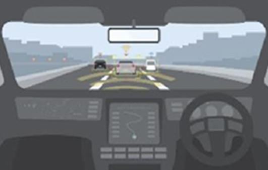 Forward surveillance camera modules