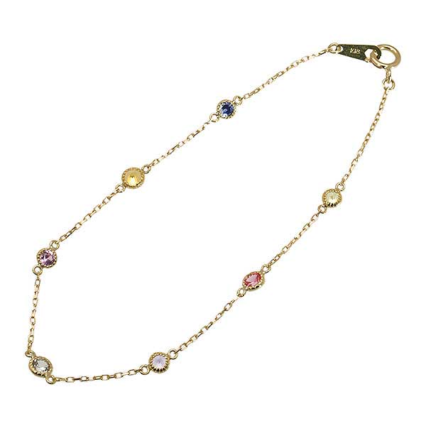 Multicolor Sapphire Bracelet