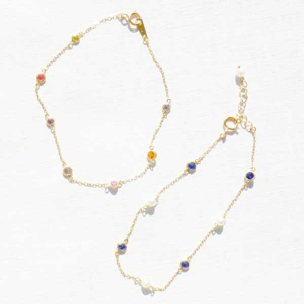 Multicolor Sapphire Bracelet