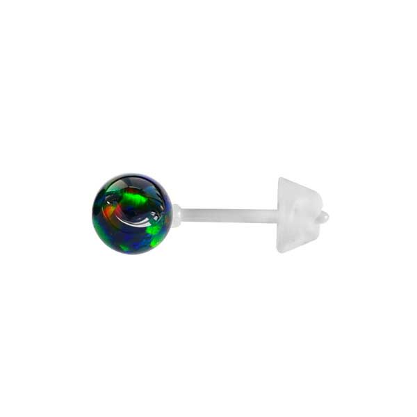 Black Opal Ceramic Earrings 01