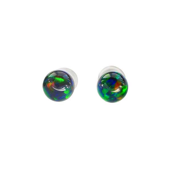 Black Opal Ceramic Earrings 01