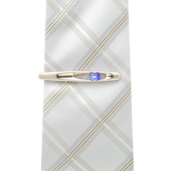 Star Sapphire Tie bar