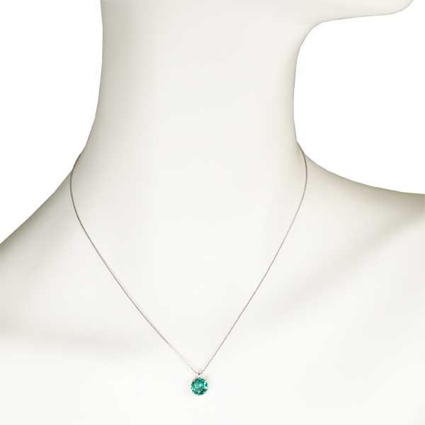 Green Chrysoberyl Pendant 01